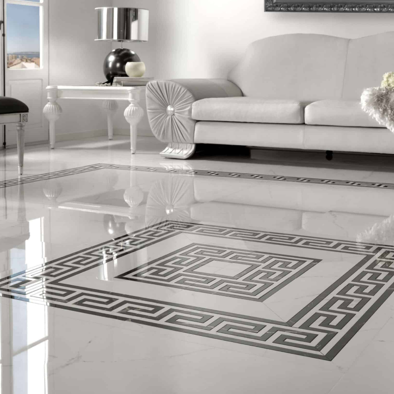 سيراميك أرضيات خشبي المظهر